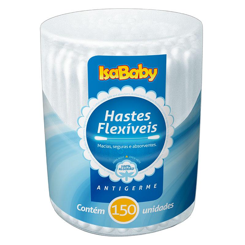 imagem de HASTE FLEXÍVEL ISABABY 150UN POTE BLUE COMFORT