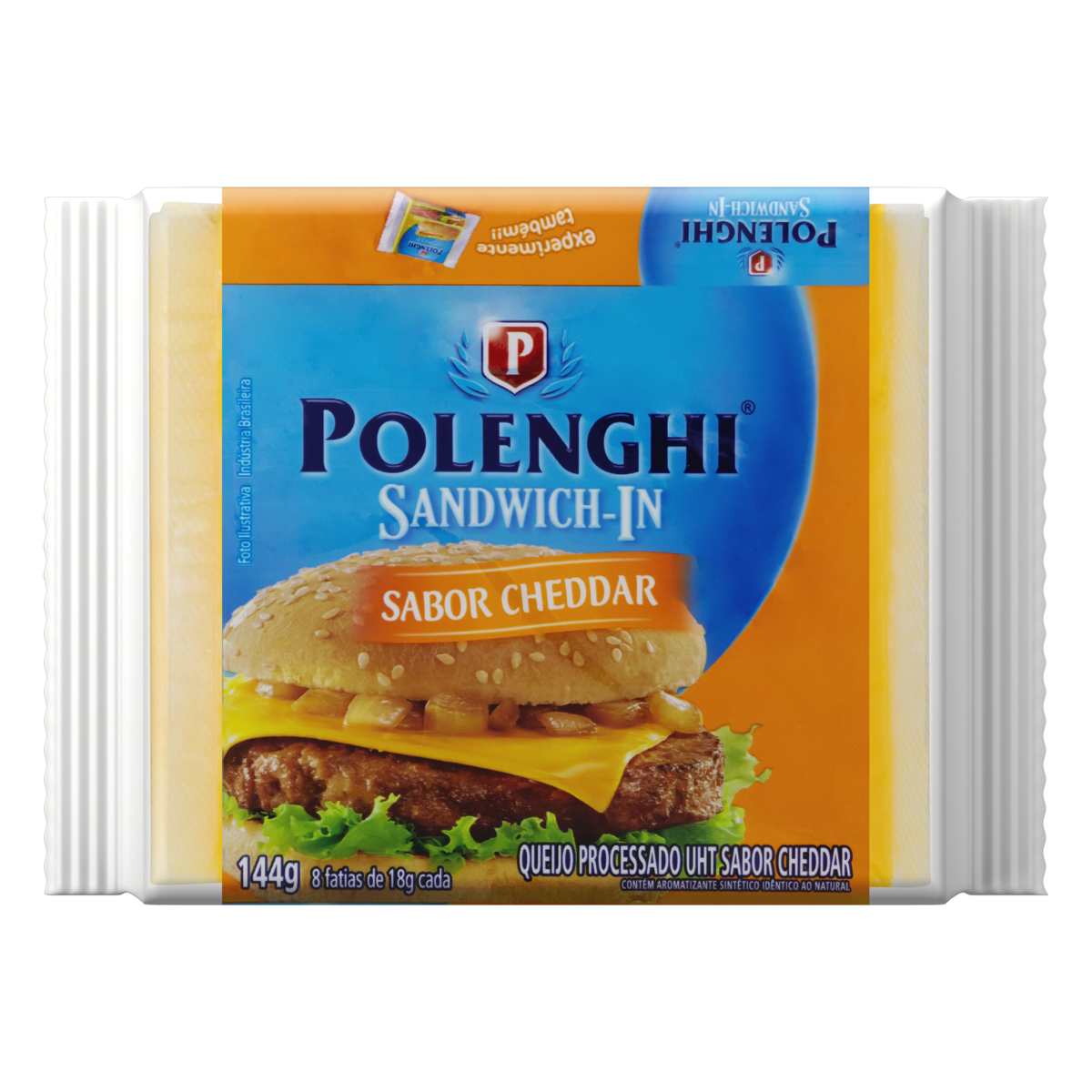 imagem de POLENGHI SANDWICH IN 144G CHEDDAR