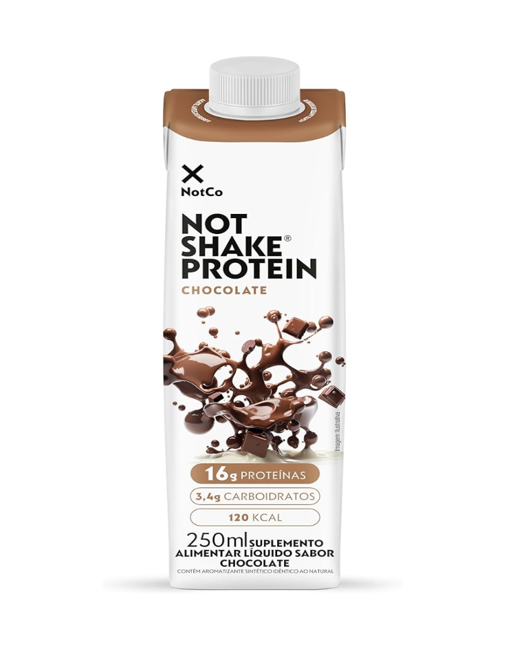 imagem de BEBIDA NOTSHAKE 250ML PROTEIN CHOCOLATE