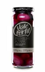 imagem de AZEITONA VALE FÉRTIL 200G PRETA PREMIUM AZAPA VIDRO