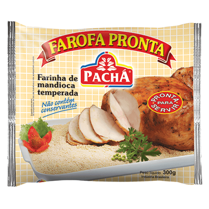 imagem de FAROFA PACHÁ MANDIOCA 300G TRADICIONAL