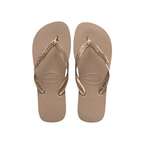 imagem de SANDÁLIA HAVAIANAS TOP TIRAS 37 38 ROSE GOLD