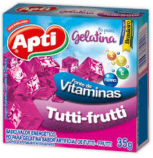 imagem de GELATINA APTI 20G TUTTI FRUTTI