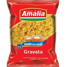 imagem de MACARRÃO AMÁLIA COM OVOS 500G GRAVATA