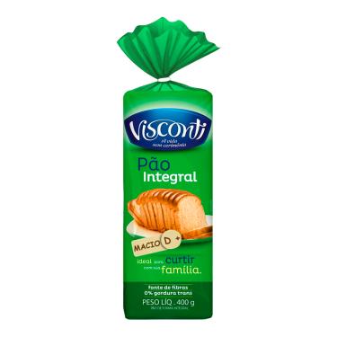 imagem de PÃO VISCONTI FORMA INTEGRAL 400G