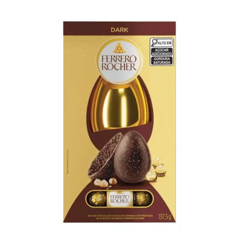 imagem de OVO FERRERO ROCHER DARK 137,5G