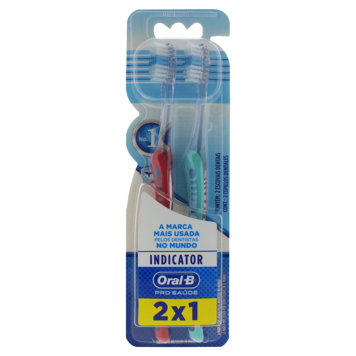 imagem de ESCOVA DENTAL ORAL B 35 INDICATOR LV2PG1