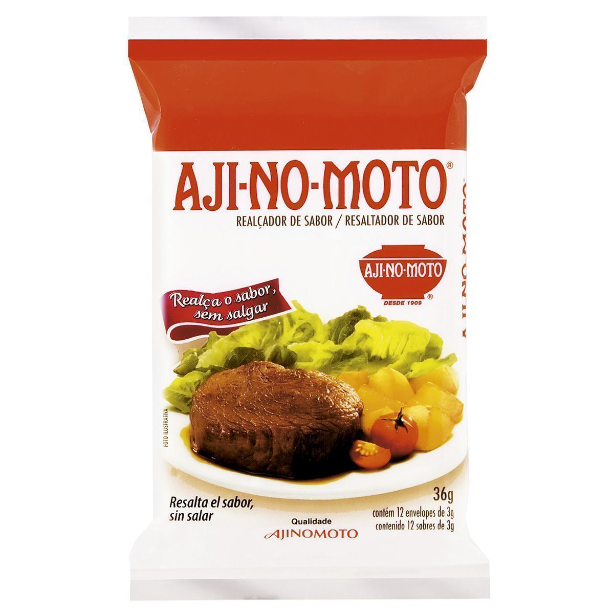 imagem de AJINOMOTO REALÇADOR DE SABOR 36GR