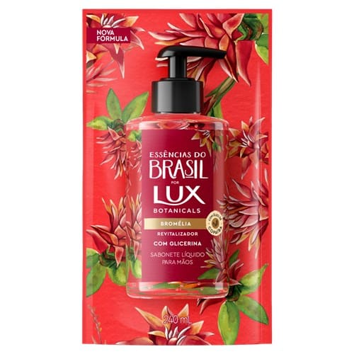imagem de SABONETE LÍQUIDO LUX 240ML MÃOS BROMELIA RF