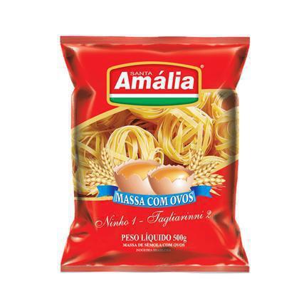 imagem de MACARRÃO AMÁLIA COM OVOS 500G TAGLIATELLE 10