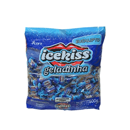 imagem de BALA ICE KISS EUCALIPTO PACOTE 500G