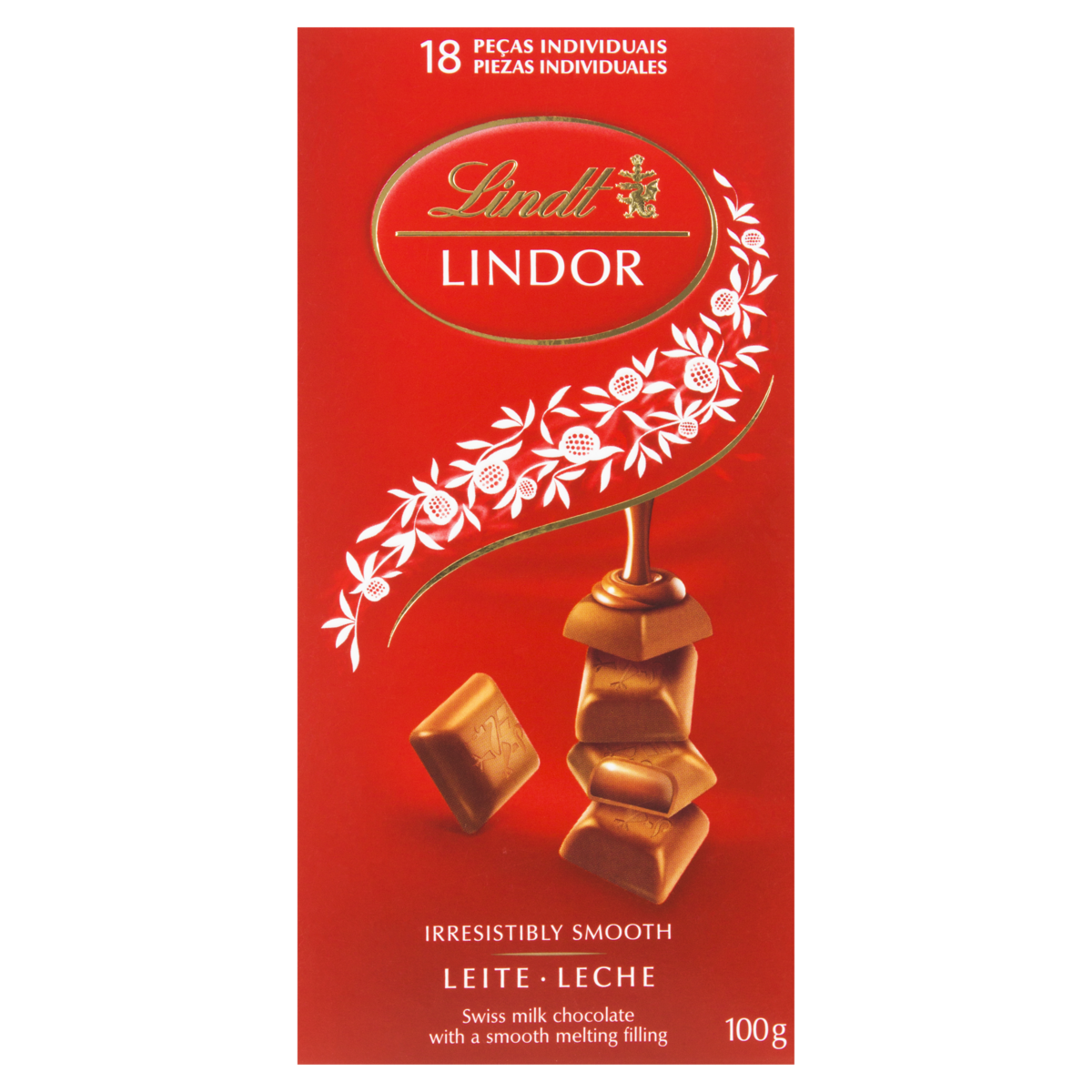 imagem de CHOCOLATE SUÍÇO LINDT MILK SINGLE 100G