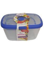 imagem de POTE QUADRADO 1,7L PLÁSTICO SANREMO