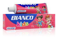 imagem de CREME DENTAL BIANCO KIDS 60G MORANGO