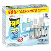 imagem de INSETICIDA RAID ELÉTRICO REFIL 32,9ML FAMILY 2UN