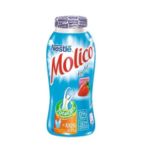 imagem de LEITE FERMENTADO MOLICO 170G MORANGO ZERO LACTOSE