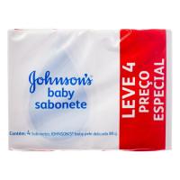imagem de SABONETE JOHNSONS BABY BRANCO 80G