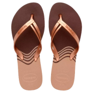 imagem de SANDÁLIA HAVAIANAS ELEGANCE PRINT 37 38 CAFE