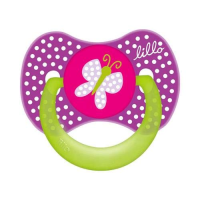 imagem de CHUPETA FUNNY MENINA ORTO TM2 LILAS SIL 01