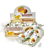 imagem de BANANINHA PAIXÃO TROPICAL 25G CHOCOLATE BRANCO