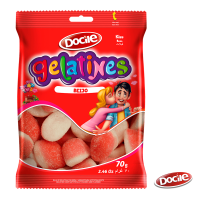 imagem de BALA DOCILE GELATINES 70G BEIJO