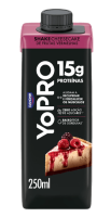 imagem de YOPRO DANONE UHT 250ML 15G CHEESECAKE FR VERMELHAS