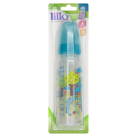 imagem de MAMADEIRA DIVERTIDA 240ML AZUL ORTO SIL 01
