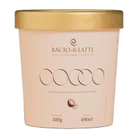 imagem de SORVETE BACIO DI LATTE 490ML COCCO PT 0502