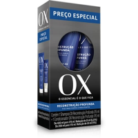 imagem de KIT SHAMPOO OX 375ML+ CO 170ML RESTAURA