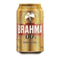 imagem de CERVEJA PILSEN BRAHMA SEM ÁLCOOL LATA 350ML CX12 UNIDADES