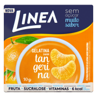 imagem de GELATINA LINEA TANGERINA ZERO 10GR