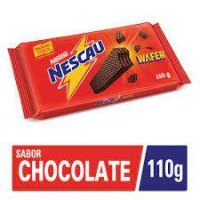 imagem de BISCOITO NESCAU WAFER CHOCOLATE 110G