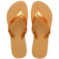 imagem de SANDÁLIA HAVAIANAS ELEGANCE 37 38 DOURADO