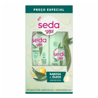 imagem de KIT SEDA SHAMPOO 300ML+COND 190ML BABOSA ÓLEOS