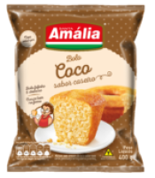 imagem de MISTURA BOLO SANTA AMÁLIA 400G COCO