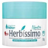 imagem de DESODORANTE CREME HERBÍSSIMO NEUTRO SEM PERFUME 55G