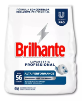 imagem de DETERGENTE PÓ BRILHANTE 4KG ALTA PERFORMANCE