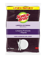 imagem de ESPONJA SCOTCH BRITE LIMPEZA EXTREMA C4