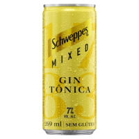 imagem de SCHWEPPES GIN TÔNICA 269ML LATA