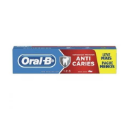 imagem de CREME DENTAL ORAL B 1 2 3 MENTA SUAVE 150G