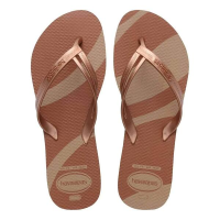 imagem de SANDÁLIA HAVAIANAS ELEGANCE PRINT 35 36 ROSE GOLD
