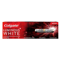 imagem de CREME DENTAL COLGATE LUMINOUS WHITE CARVAO ATIV 70G