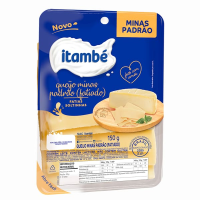 imagem de QUEIJO MINAS PADRÃO ITAMBÉ FATIADO 150G