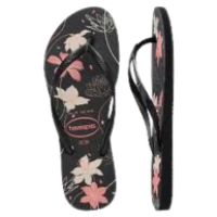 imagem de SANDÁLIA HAVAIANAS S ORGANIC 37 38 PT/CINZA/OURO