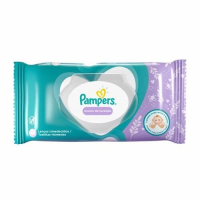 imagem de LENÇO UMEDECIDO PAMPERS LAVANDA 48UN