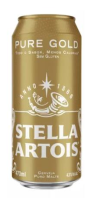 imagem de CERVEJA PILSEN STELLA GOLD LATÃO 473ML CX12 UNIDADES