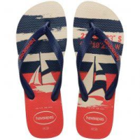 imagem de SANDÁLIA HAVAIANAS TOP NAUTICAL 39 40 BG PA/MA/VER RU