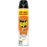 imagem de INSETICIDA RAID AEROSSOL BASE ÁGUA 420ML LV MAIS PG MENOS INSET RAID ER B AGUA 420ML