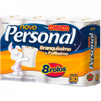 imagem de PAPEL HIGIÊNICO PERSONAL FS C8 NEUTRO BRANQ FOFISSIMO