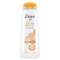 imagem de SHAMPOO DOVE 400ML CACHEADO TEXTURAS REAIS